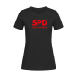 Preview: SPD Ortsverein Damen T-Shirt (großes Logo) (Bio Baumwolle)