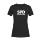 Preview: SPD Ortsverein Damen T-Shirt (großes Logo) (Bio Baumwolle)