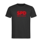 Preview: SPD Ortsverein Herren T-Shirt (großes Logo) (Bio Baumwolle)