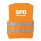Preview: SPD Ortsverein Warnweste mit Rückendruck
