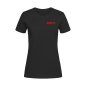 Preview: SPD Soziale Politik für Dich Damen T-Shirt (kleines Logo) (Bio Baumwolle)