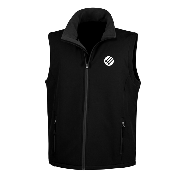 Eiserne Front Herren Softshell Bodywarmer light