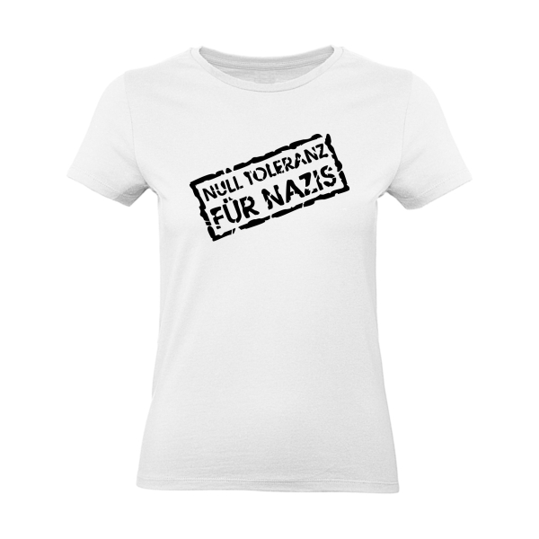 Null Toleranz für Nazis Damen T-Shirt