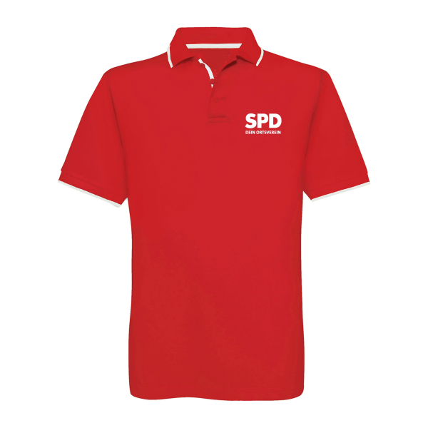 SPD Ortsverein Poloshirt Ringer