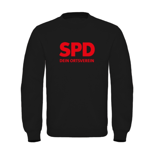 SPD Ortsverein Sweatshirt (großes Logo) (unisex)
