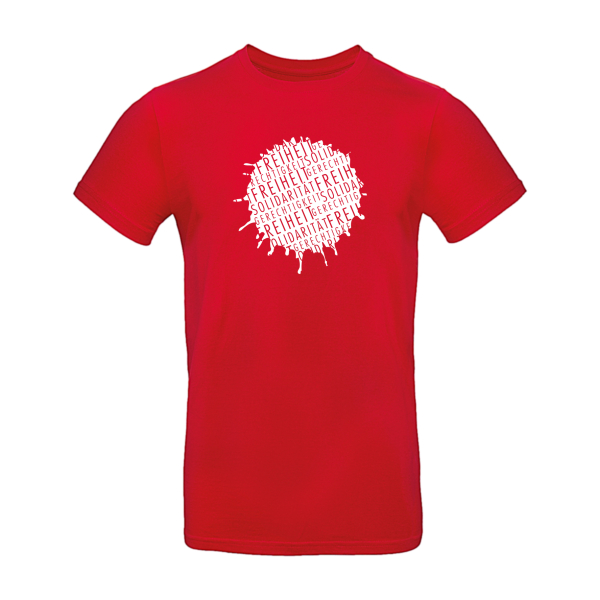 Freiheit Klecks Herren T-Shirt