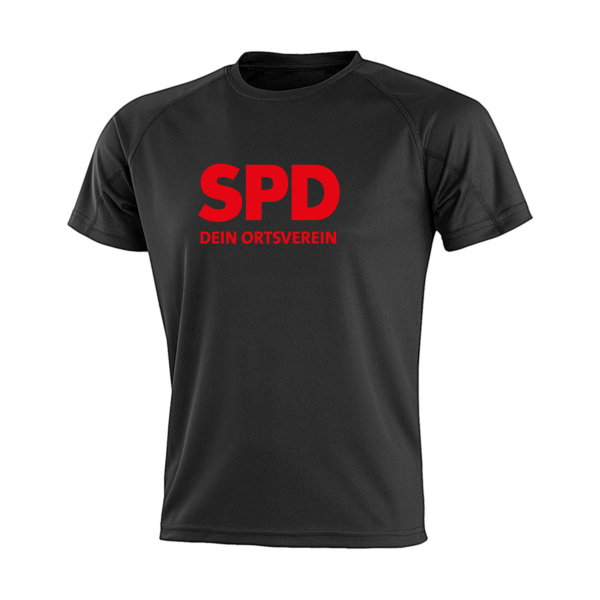 SPD Ortsverein Funktionsshirt (großes Logo)