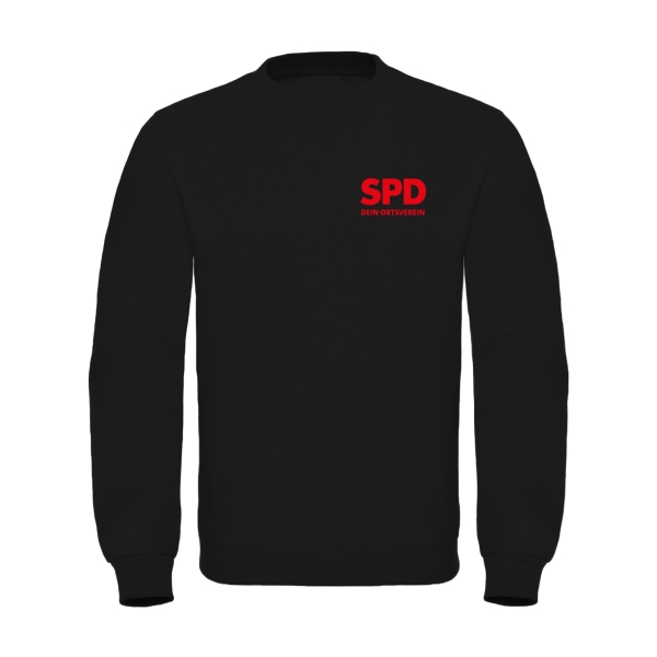 SPD Ortsverein Sweatshirt (kleines Logo) (unisex)