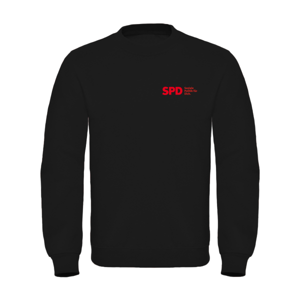 SPD Soziale Politik für Dich Sweatshirt (kleines Logo) (unisex)