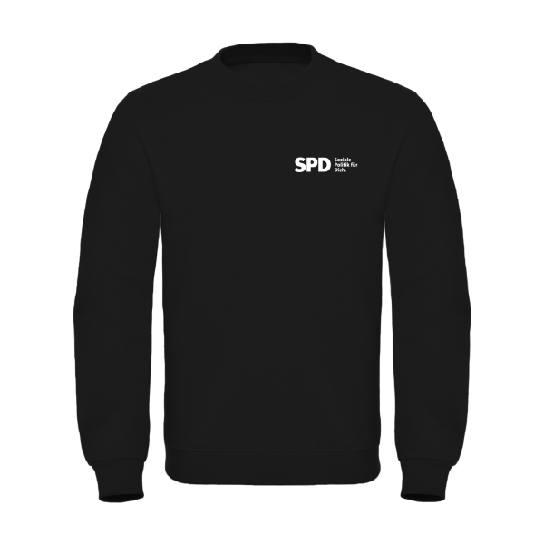 SPD Soziale Politik für Dich Sweatshirt (kleines Logo) (unisex)