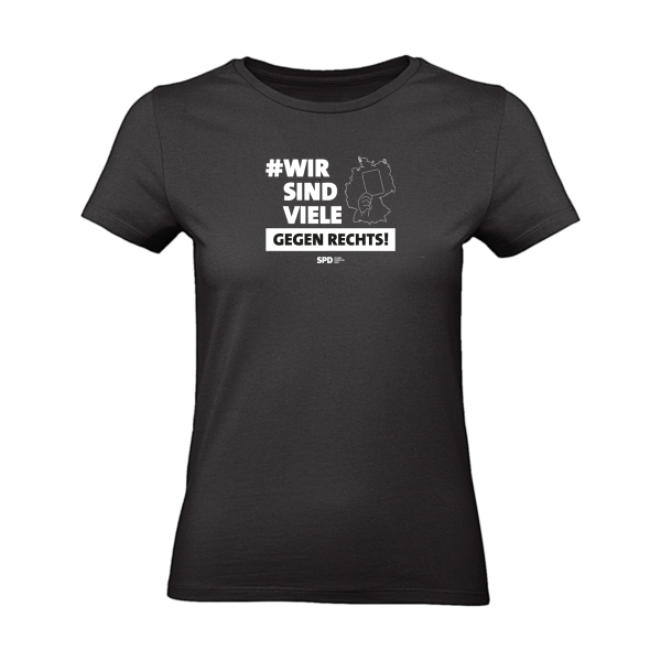 #WIRSINDVIELE gegen Rechts Damen T-Shirt