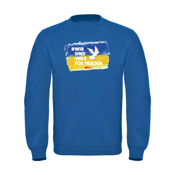 #WIRSINDVIELE für Frieden Sweatshirt (unisex)